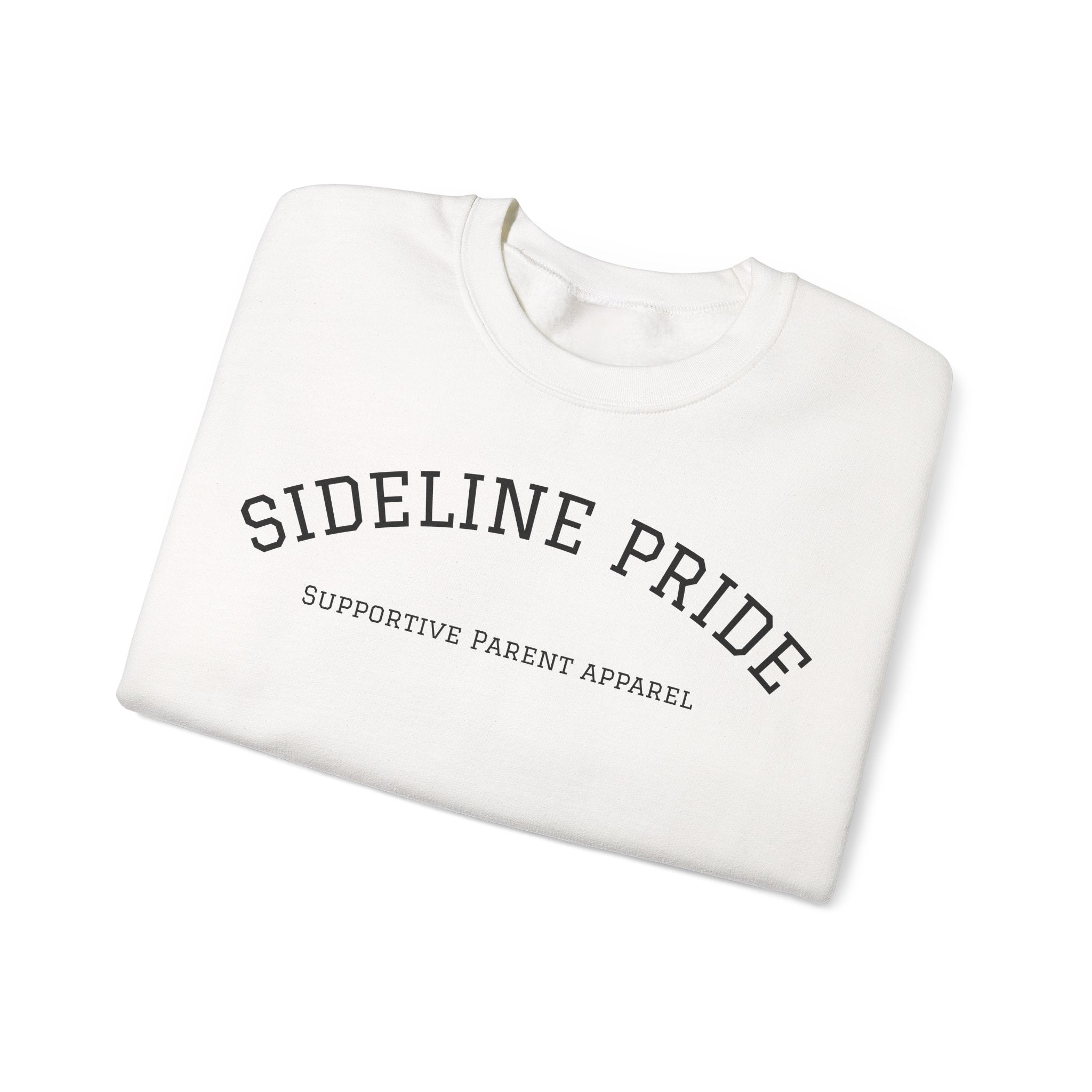 "Sideline Pride" University Style Crewneck – Supportive Parent Apparel