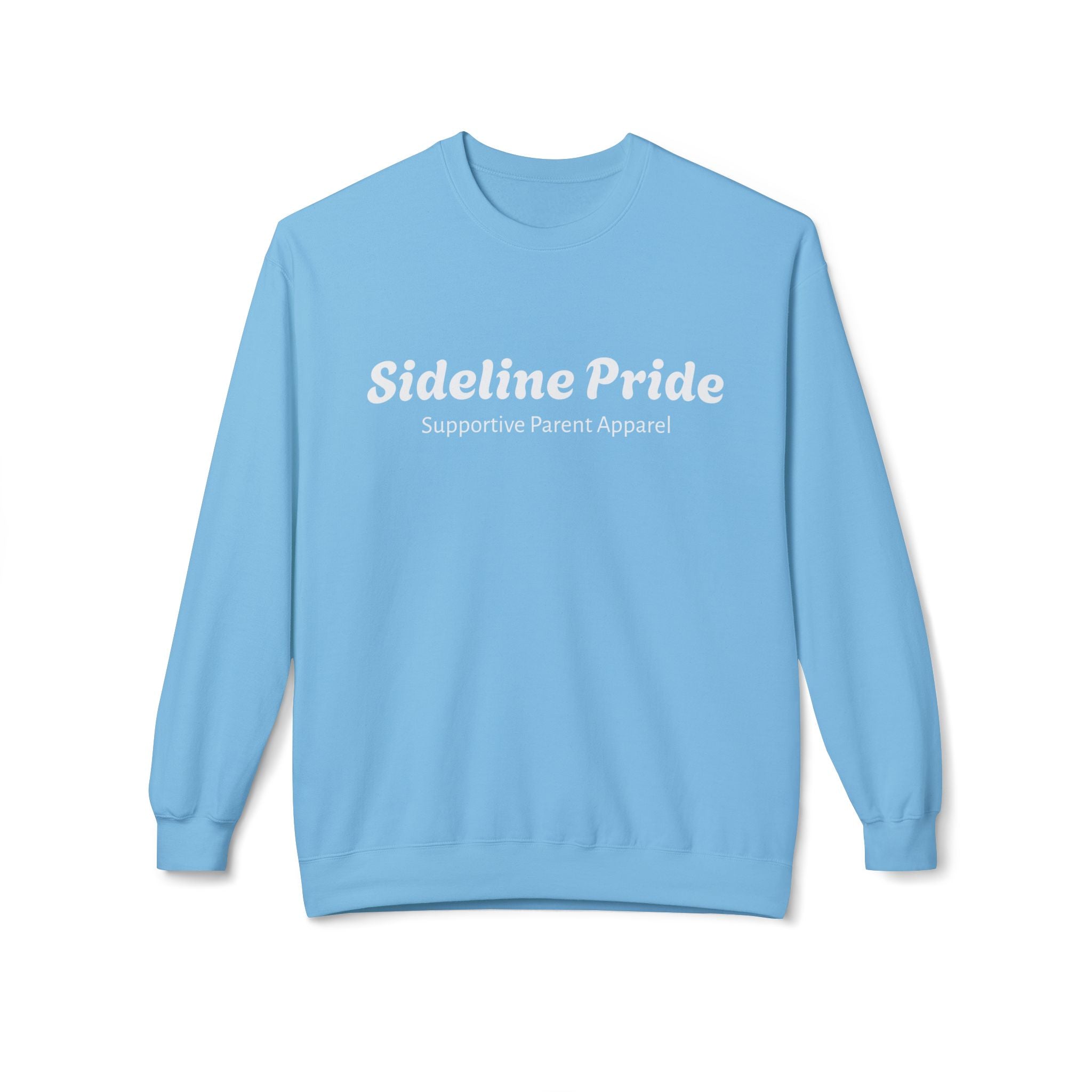 Sideline Pride Supportive Parent Apparel Crewneck Sweatshirt