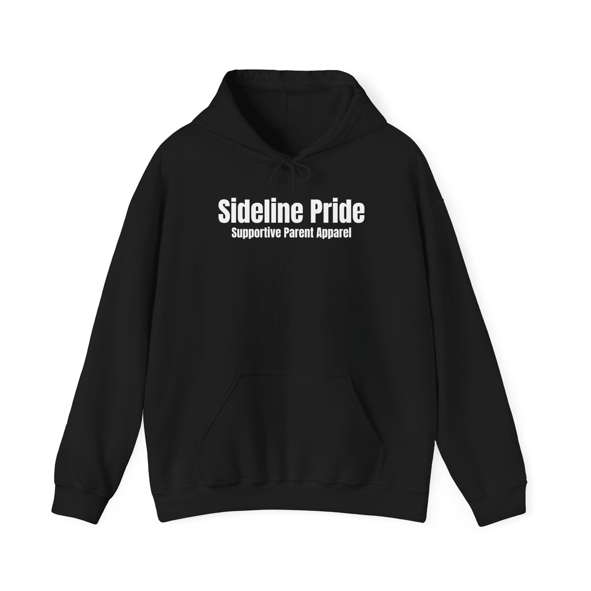 "I cheer the Loudest because I Love the Deepest" Sideline Pride Hooded Sweatshirt