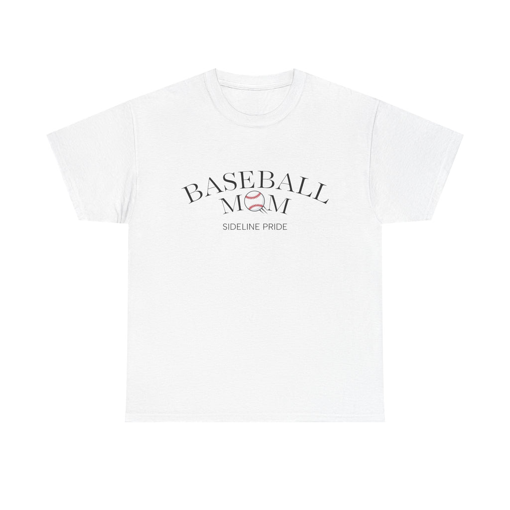 Baseball Mom Tee – Sideline Pride Graphic T-Shirt
