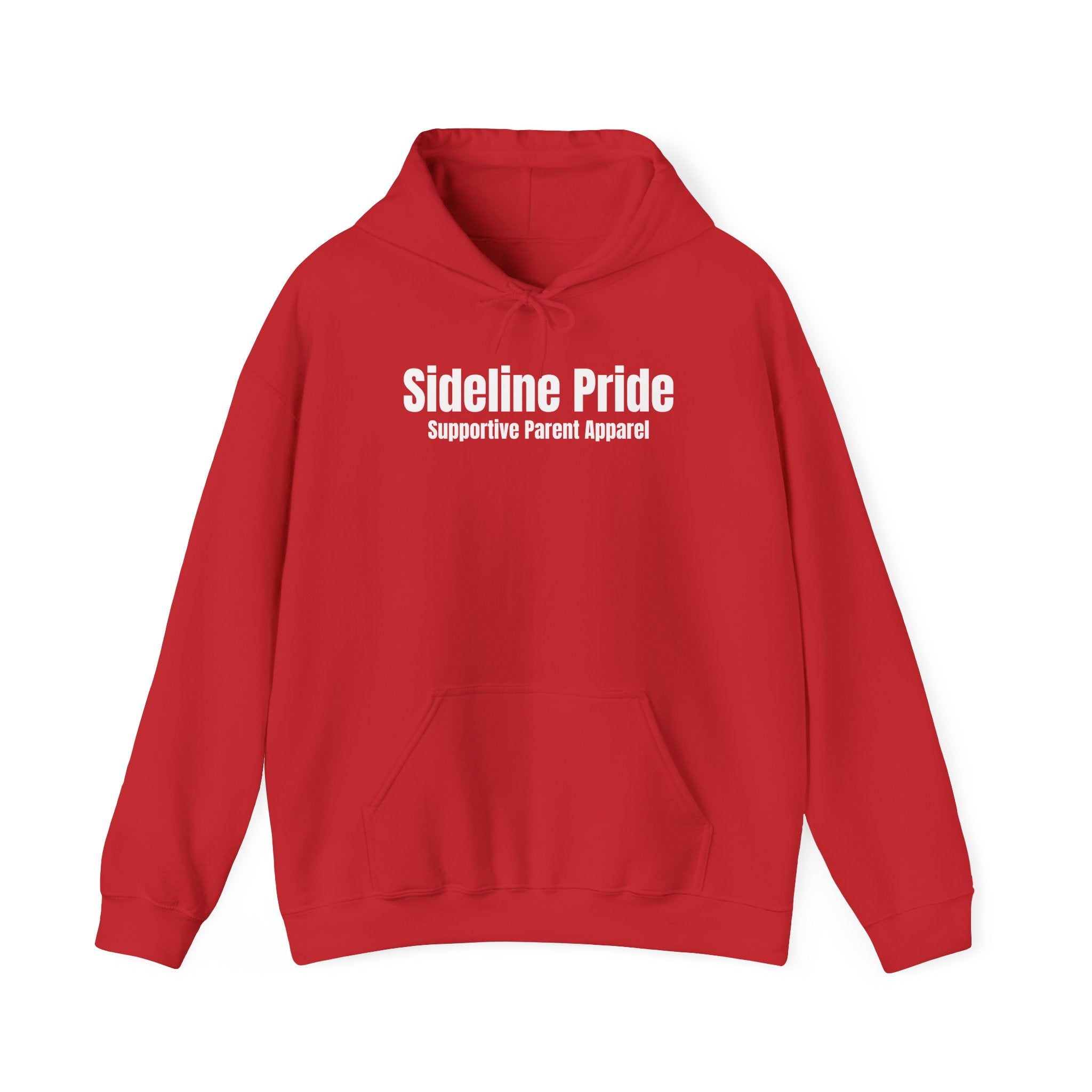 "I cheer the Loudest because I Love the Deepest" Sideline Pride Hooded Sweatshirt