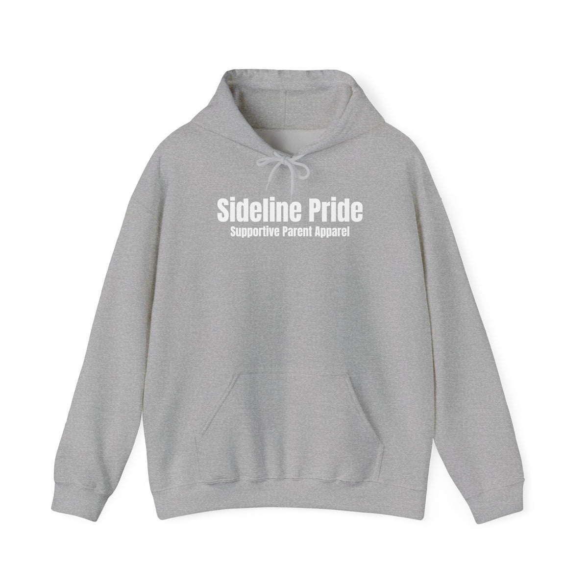 "I cheer the Loudest because I Love the Deepest" Sideline Pride Hooded Sweatshirt