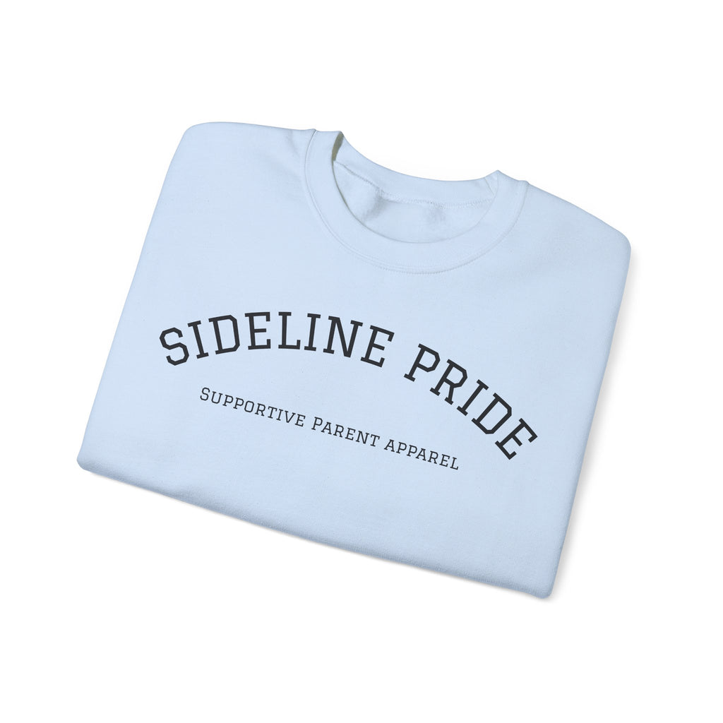 "Sideline Pride" University Style Crewneck – Supportive Parent Apparel