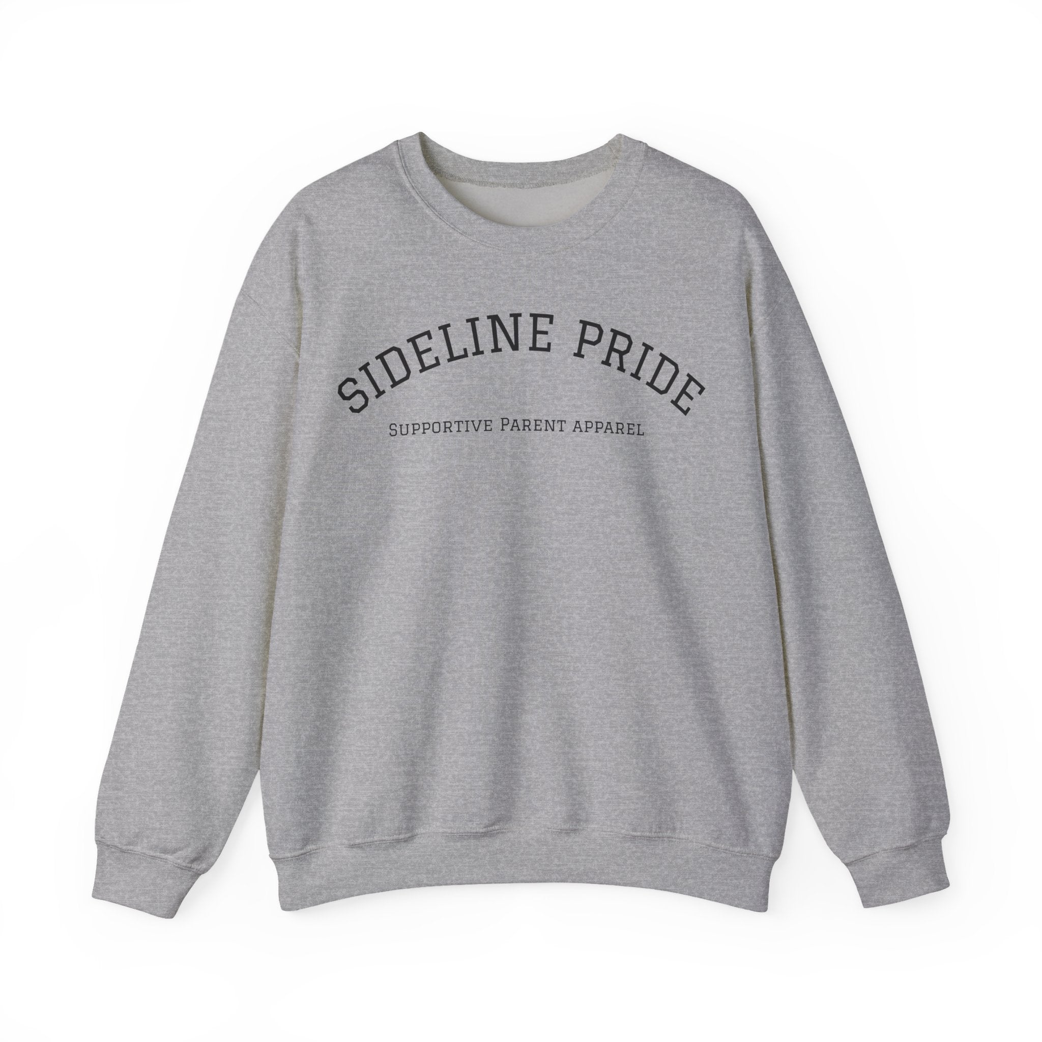 "Sideline Pride" University Style Crewneck – Supportive Parent Apparel