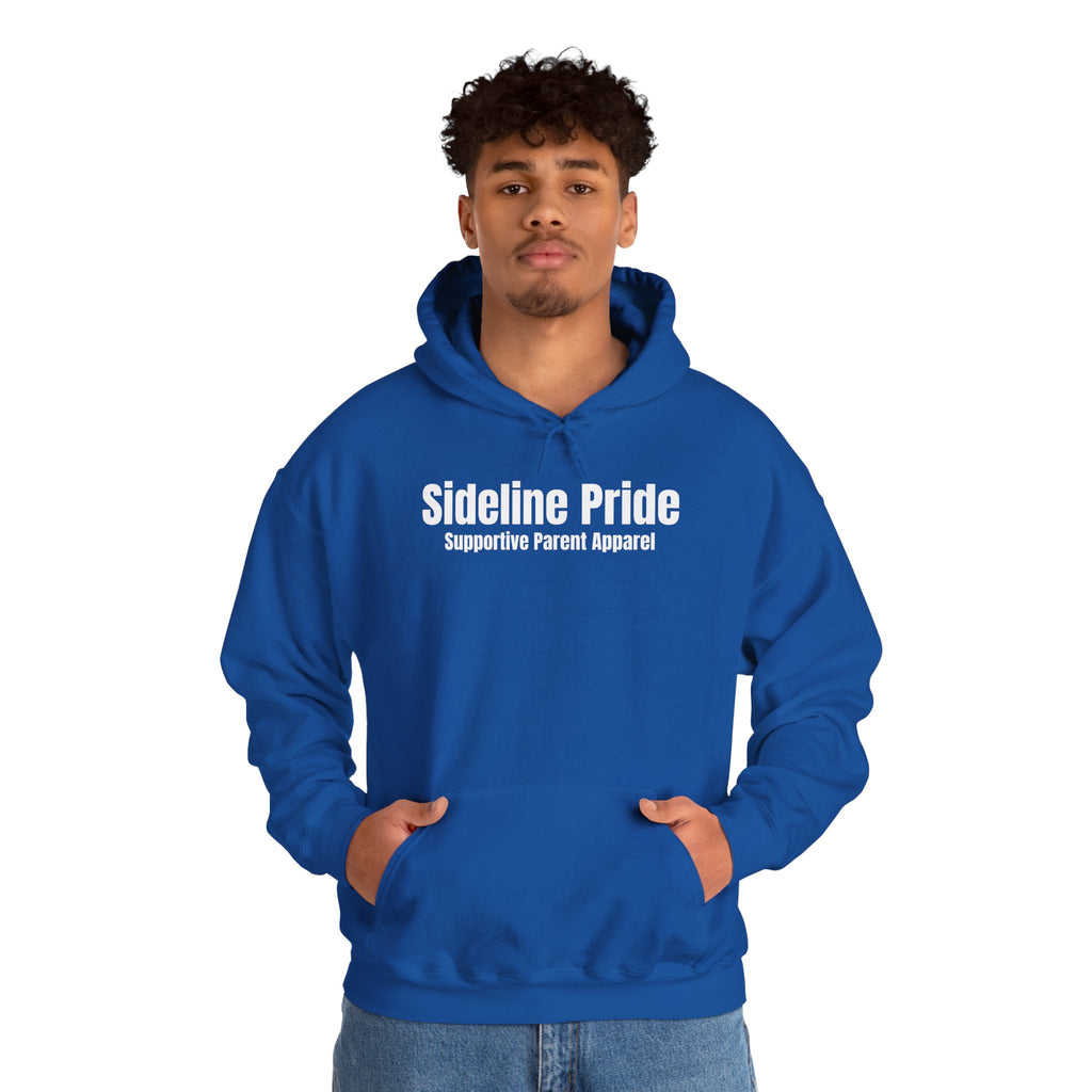 "I cheer the Loudest because I Love the Deepest" Sideline Pride Hooded Sweatshirt