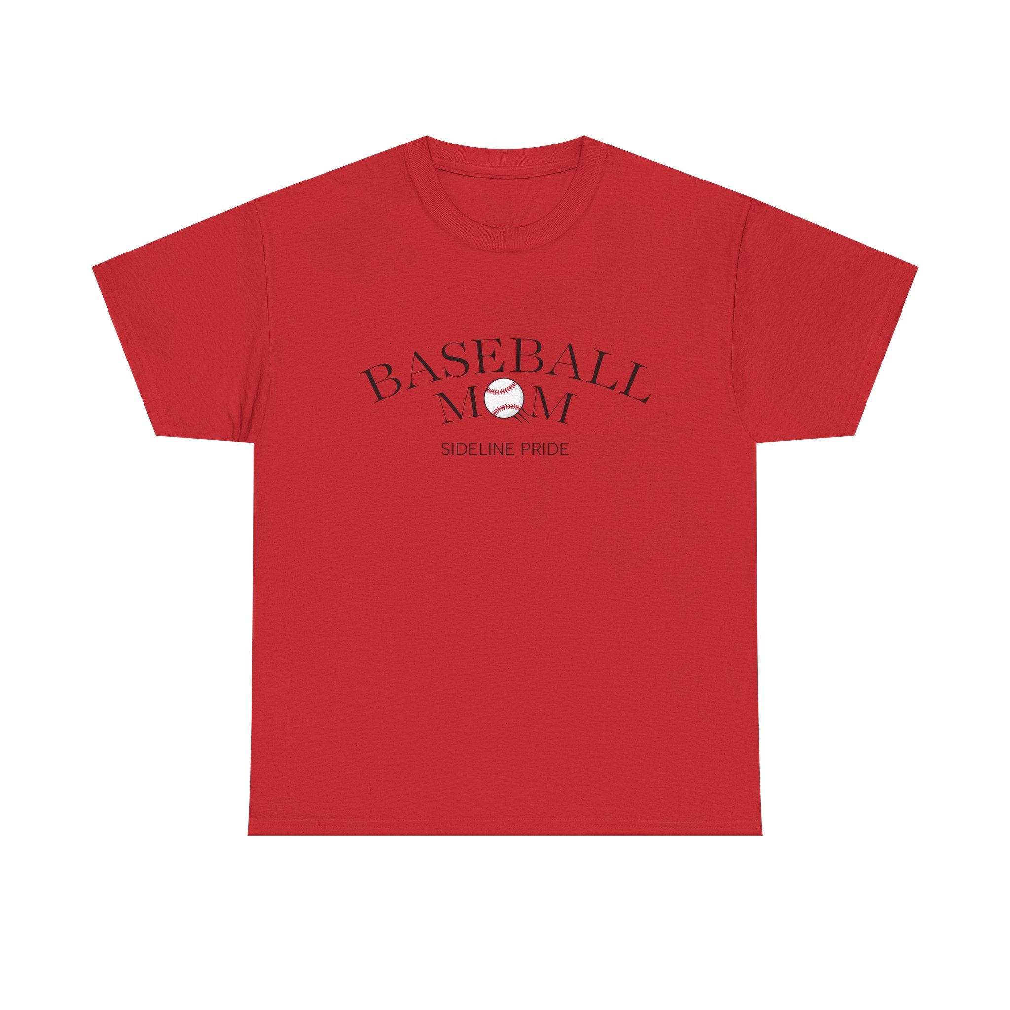 Baseball Mom Tee – Sideline Pride Graphic T-Shirt