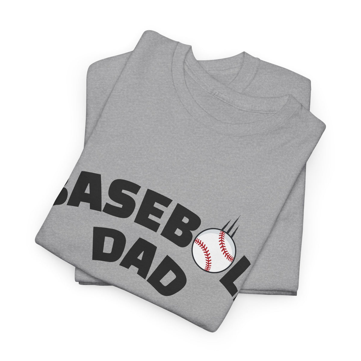 Baseball Dad Heavy Cotton Tee