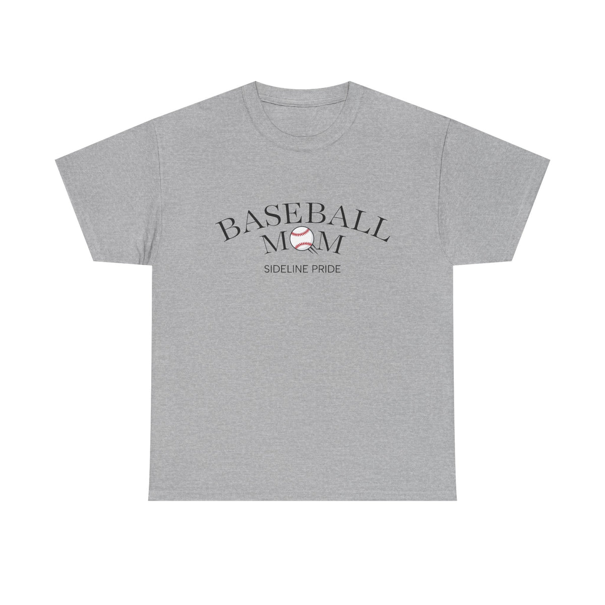 Baseball Mom Tee – Sideline Pride Graphic T-Shirt