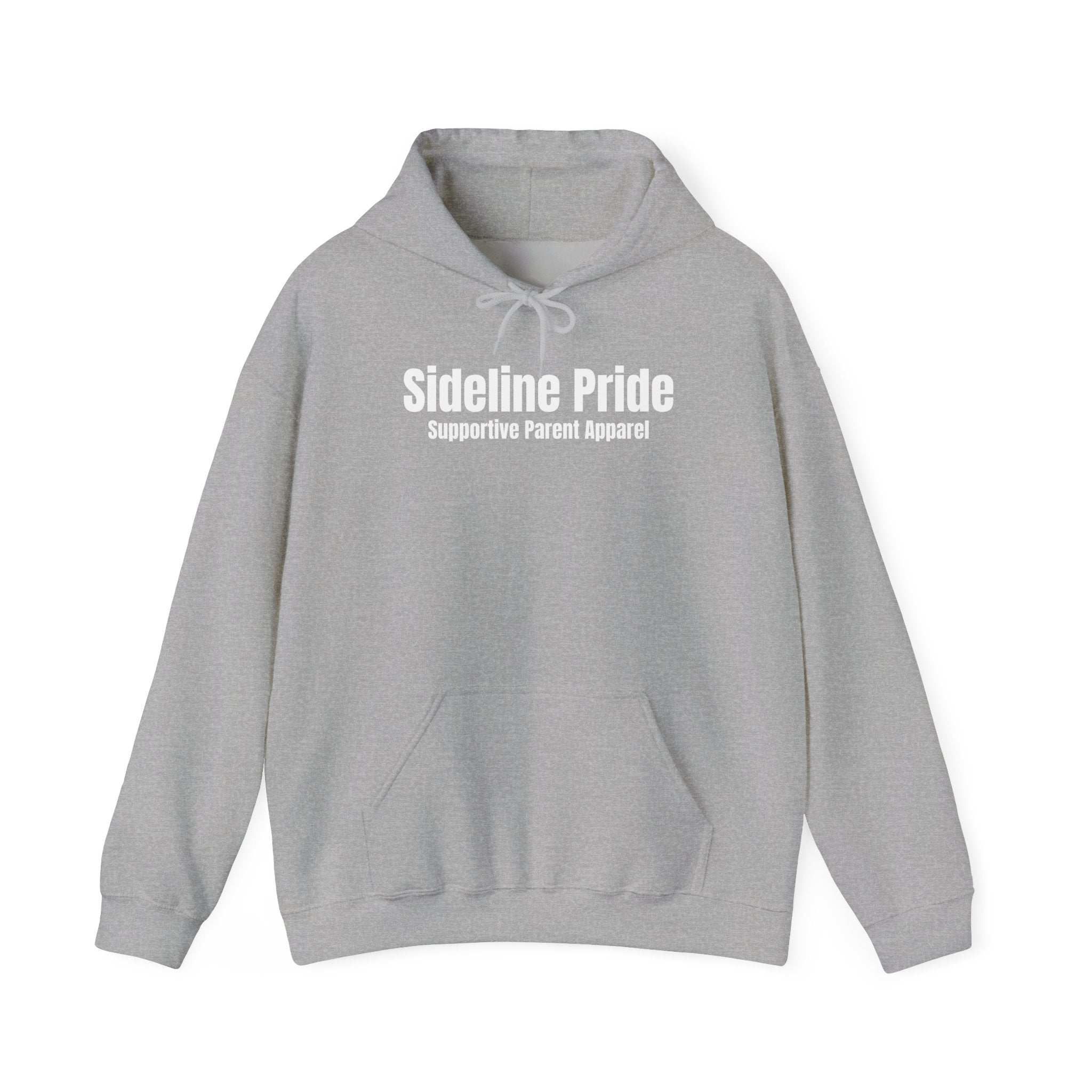"I cheer the Loudest because I Love the Deepest" Sideline Pride Hooded Sweatshirt