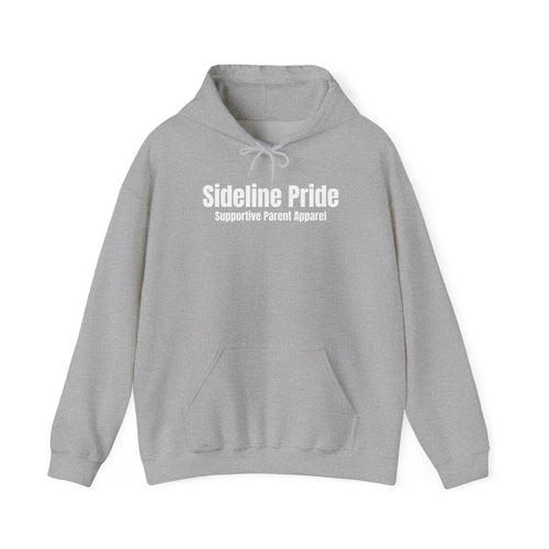 "I cheer the Loudest because I Love the Deepest" Sideline Pride Hooded Sweatshirt