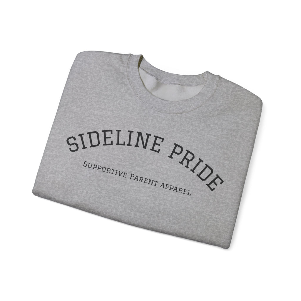 "Sideline Pride" University Style Crewneck – Supportive Parent Apparel