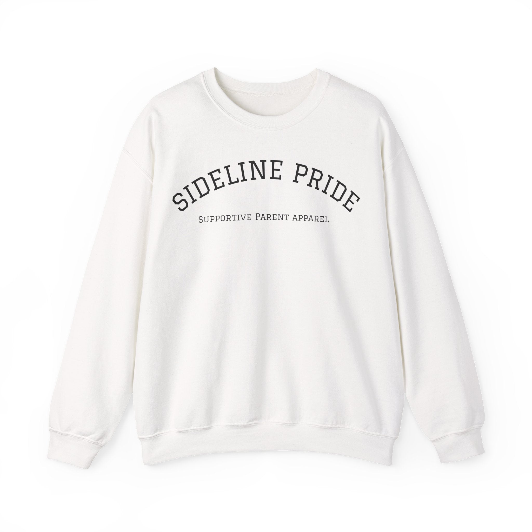 "Sideline Pride" University Style Crewneck – Supportive Parent Apparel