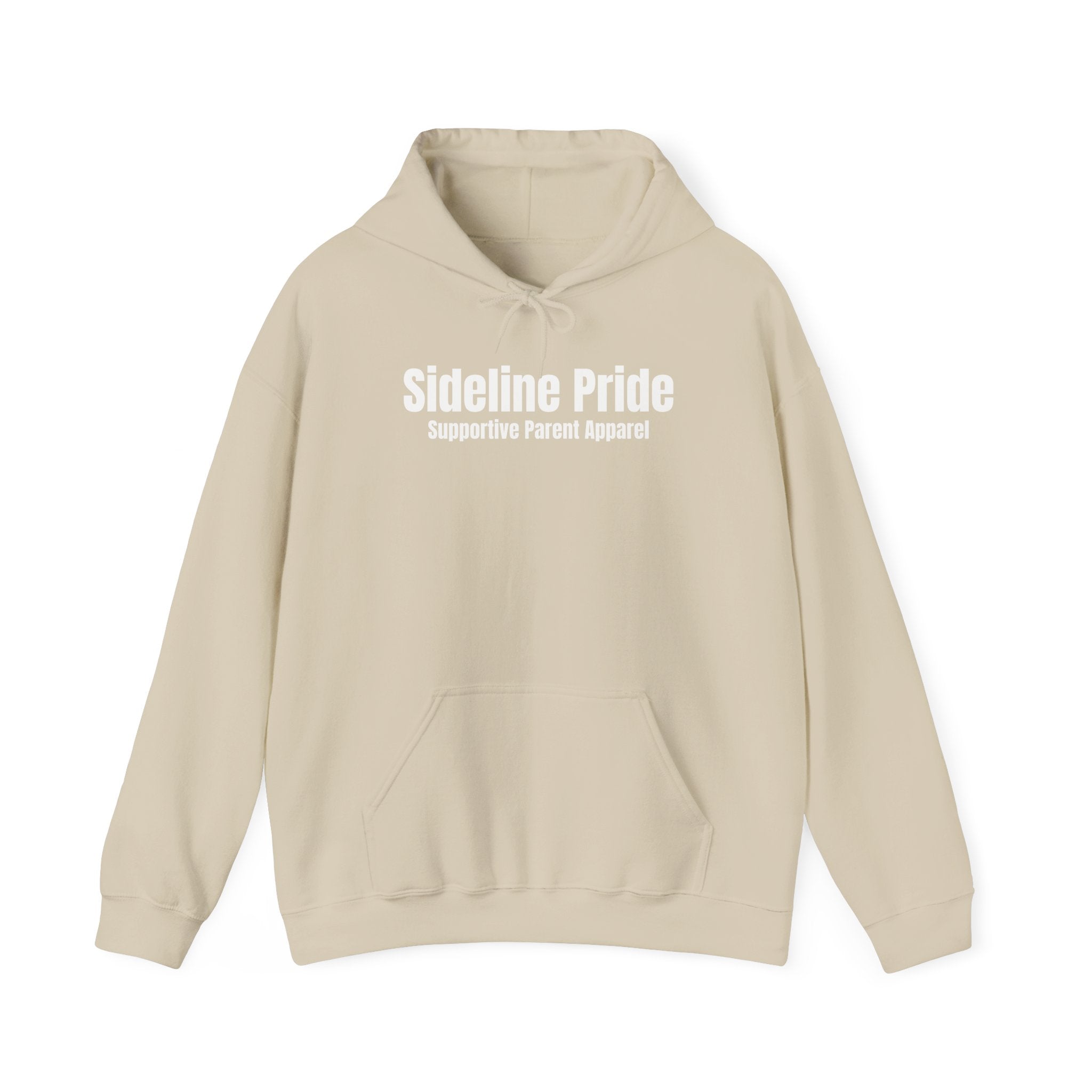 "I cheer the Loudest because I Love the Deepest" Sideline Pride Hooded Sweatshirt