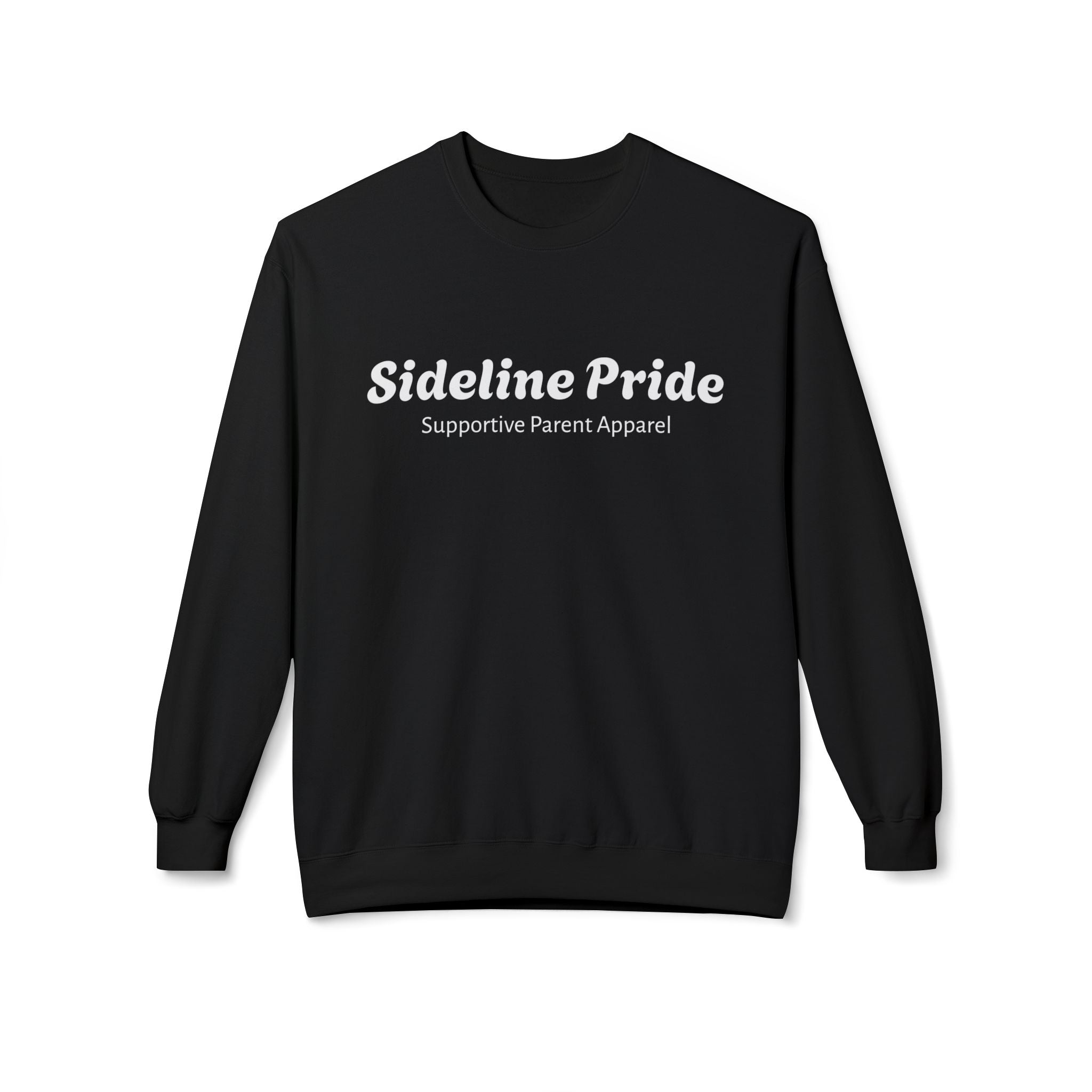 Sideline Pride Supportive Parent Apparel Crewneck Sweatshirt