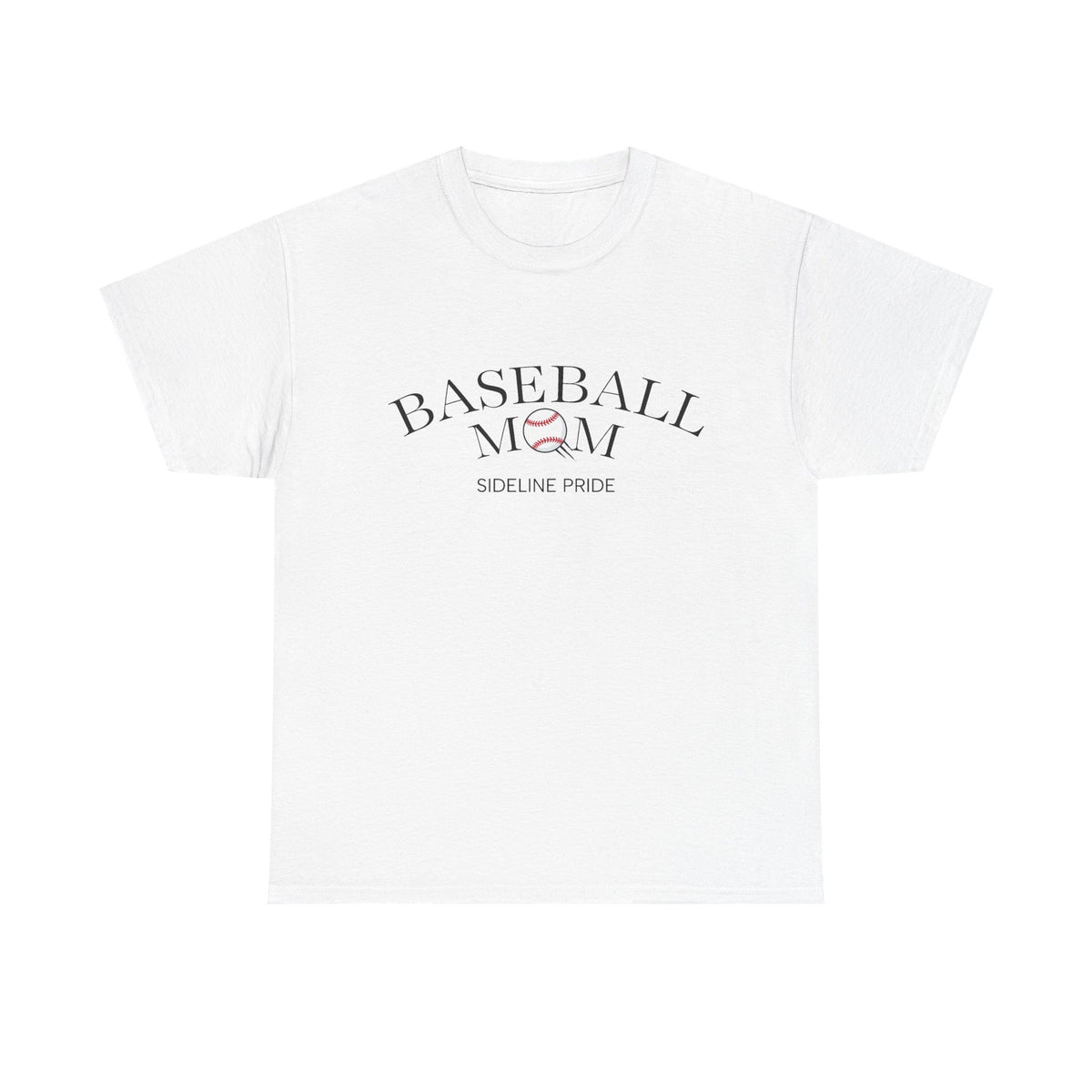 Baseball Mom Tee – Sideline Pride Graphic T-Shirt