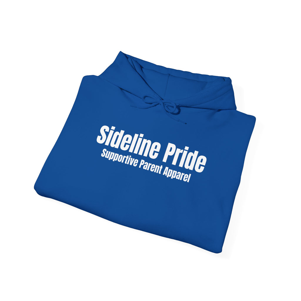 "I cheer the Loudest because I Love the Deepest" Sideline Pride Hooded Sweatshirt