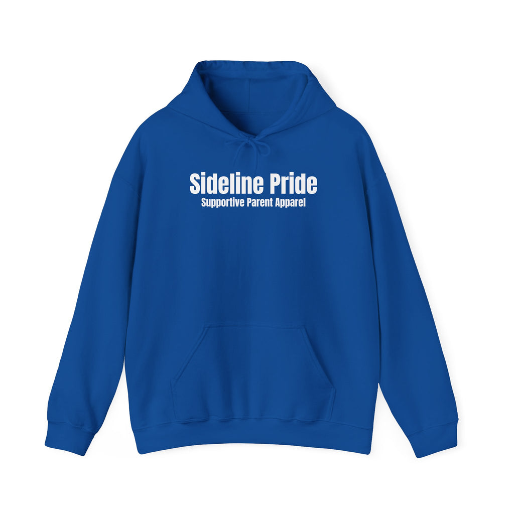 "I cheer the Loudest because I Love the Deepest" Sideline Pride Hooded Sweatshirt
