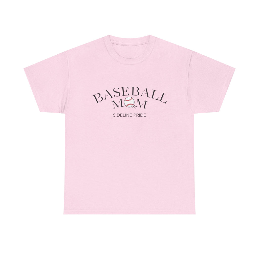 Baseball Mom Tee – Sideline Pride Graphic T-Shirt