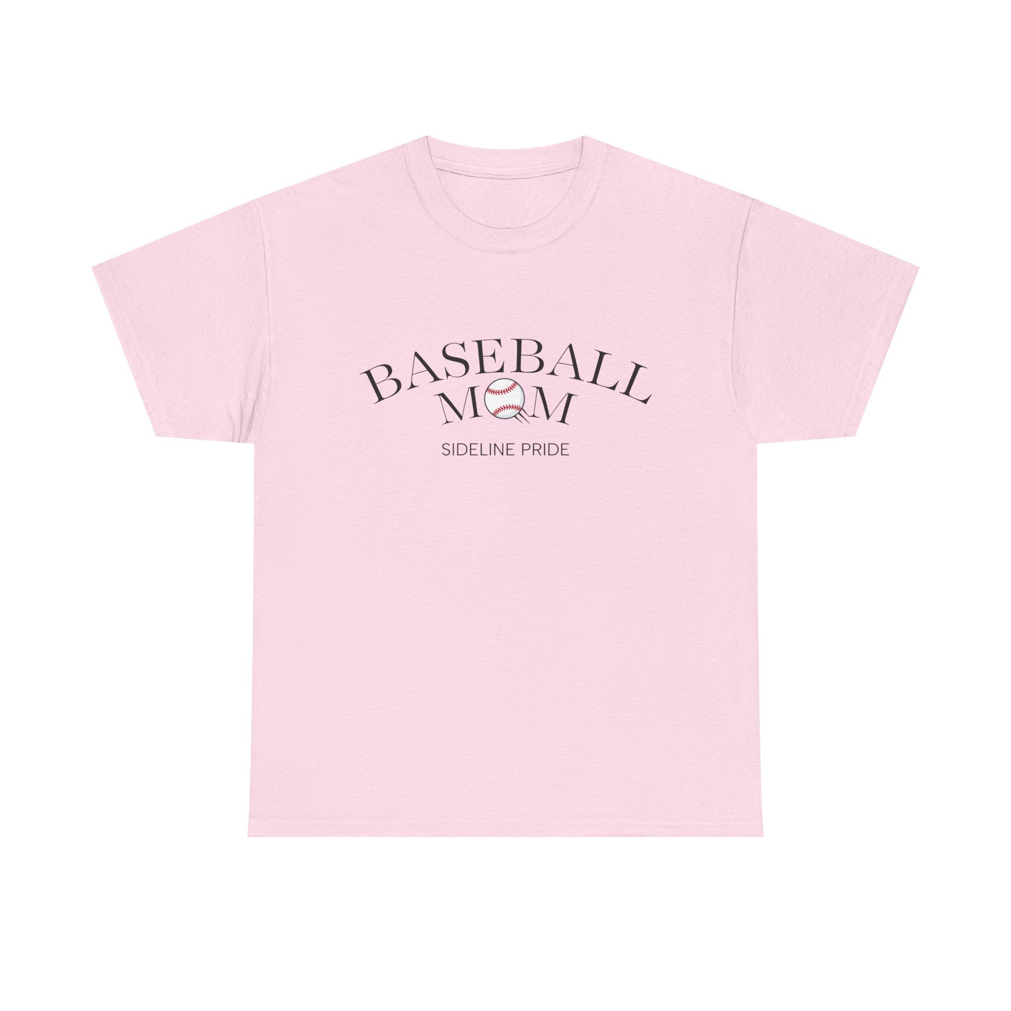Baseball Mom Tee – Sideline Pride Graphic T-Shirt
