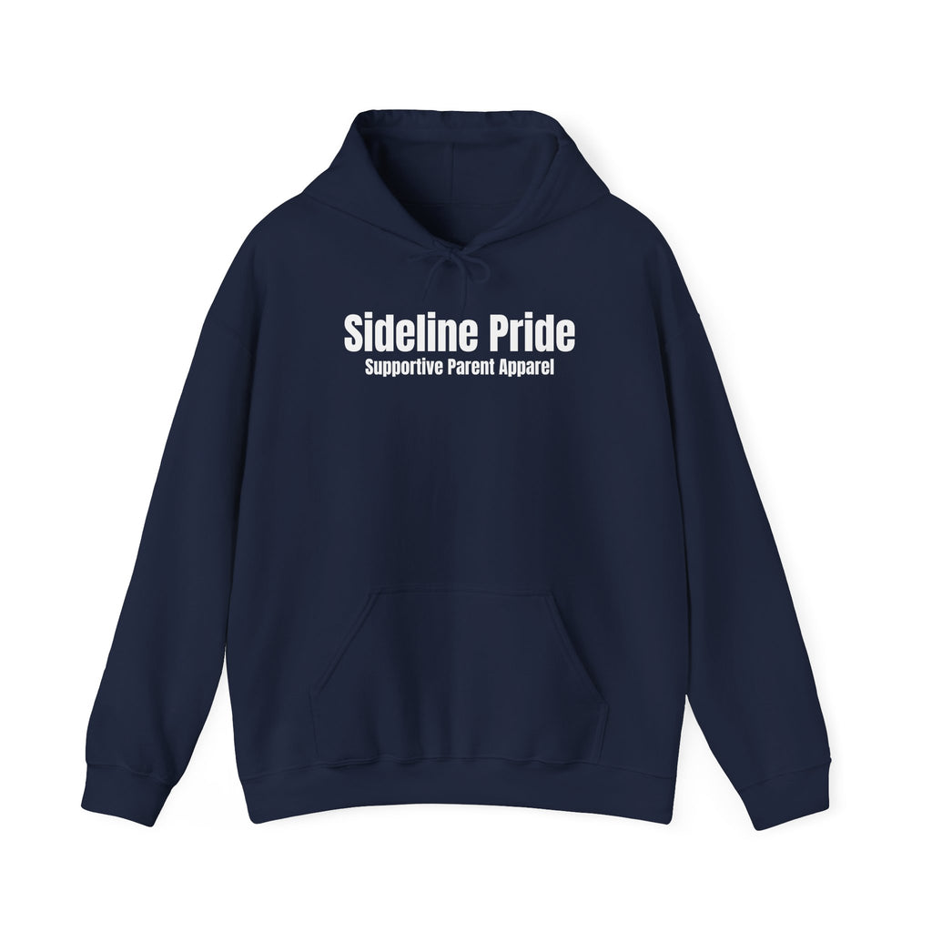 "I cheer the Loudest because I Love the Deepest" Sideline Pride Hooded Sweatshirt