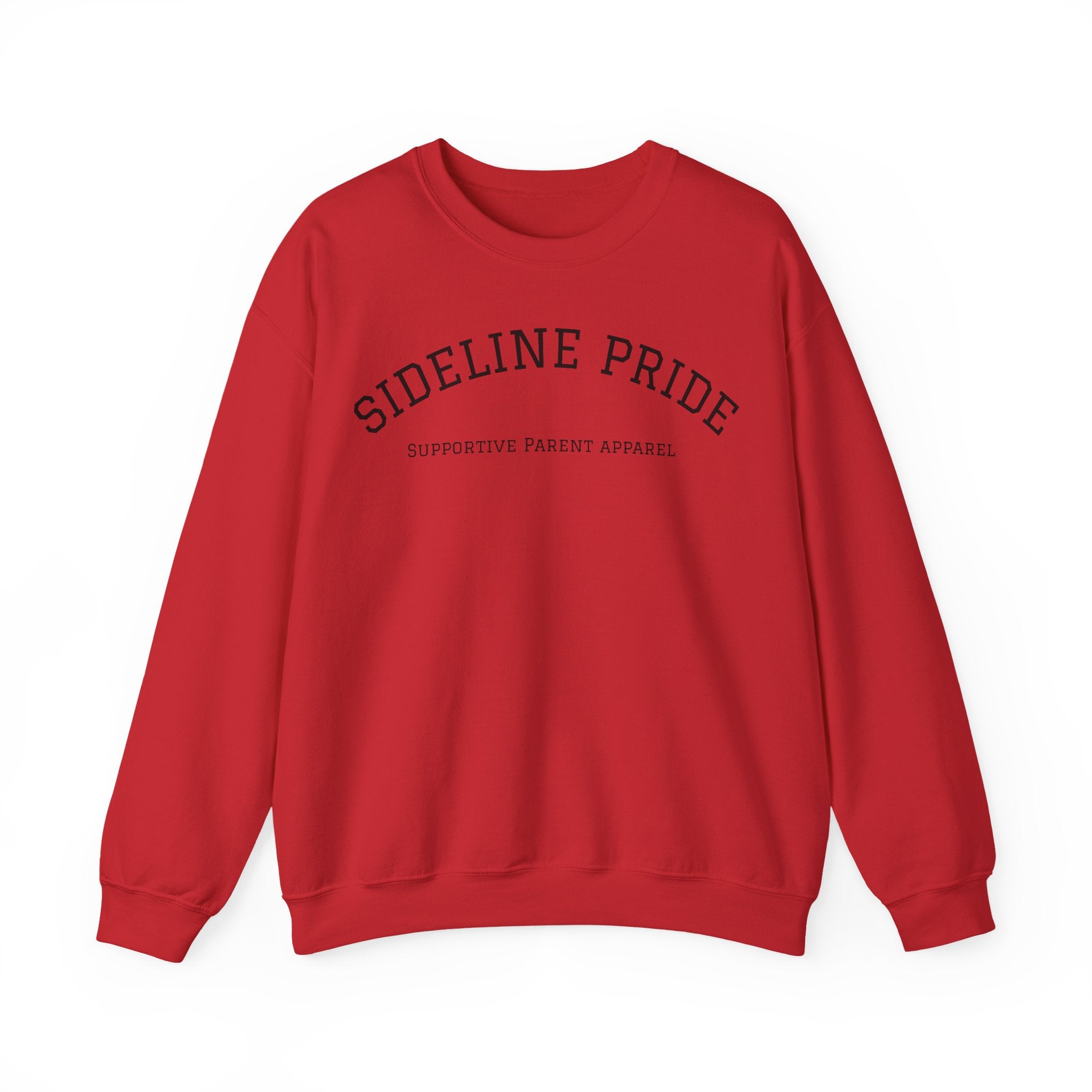 "Sideline Pride" University Style Crewneck – Supportive Parent Apparel