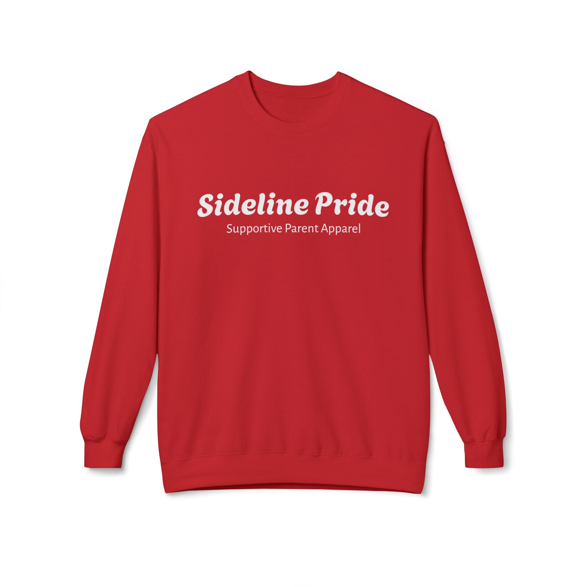 Sideline Pride Supportive Parent Apparel Crewneck Sweatshirt