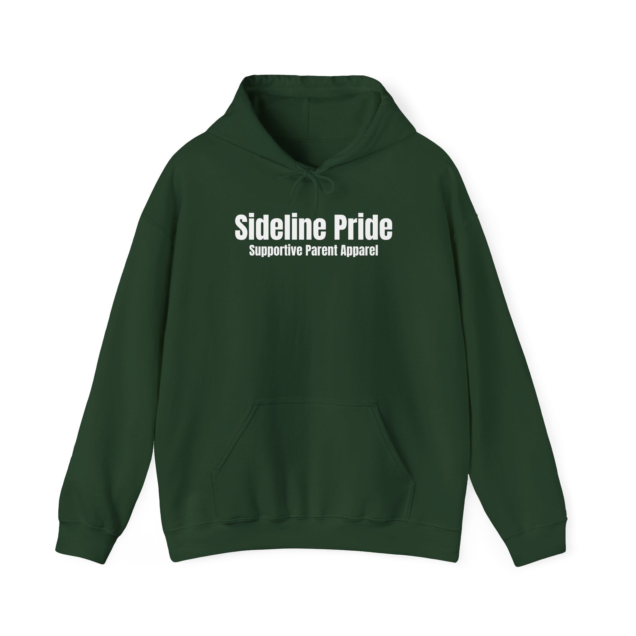 "I cheer the Loudest because I Love the Deepest" Sideline Pride Hooded Sweatshirt