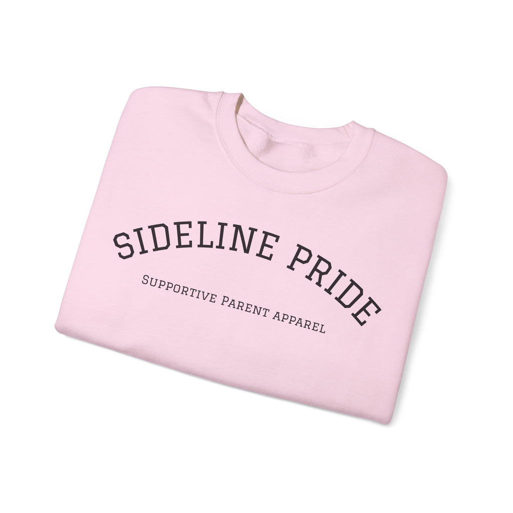 "Sideline Pride" University Style Crewneck – Supportive Parent Apparel