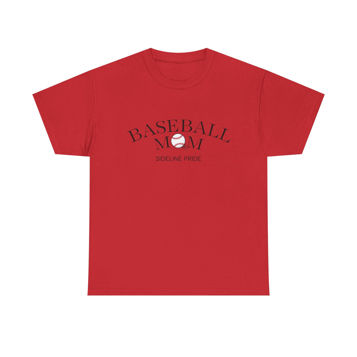 Baseball Mom Tee – Sideline Pride Graphic T-Shirt