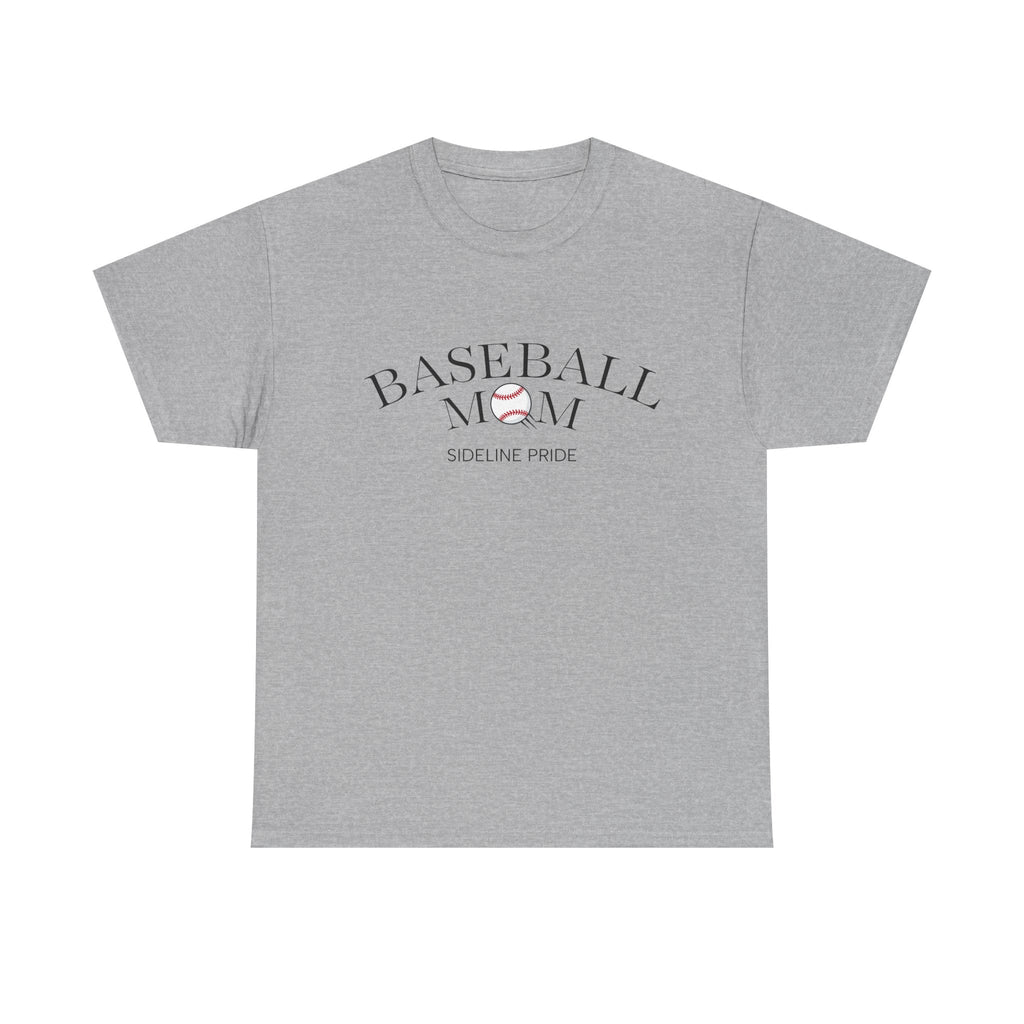 Baseball Mom Tee – Sideline Pride Graphic T-Shirt