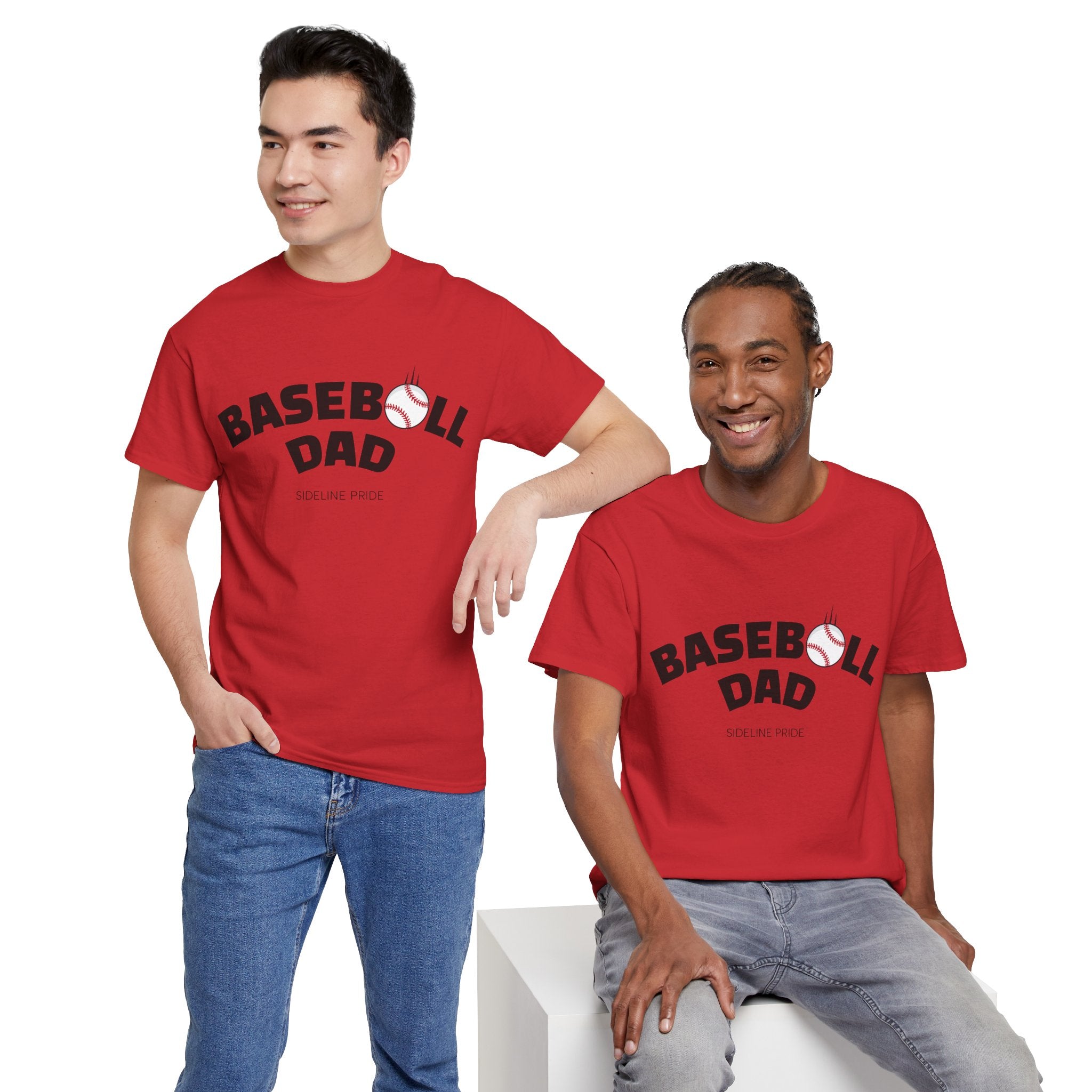 Baseball Dad Heavy Cotton Tee