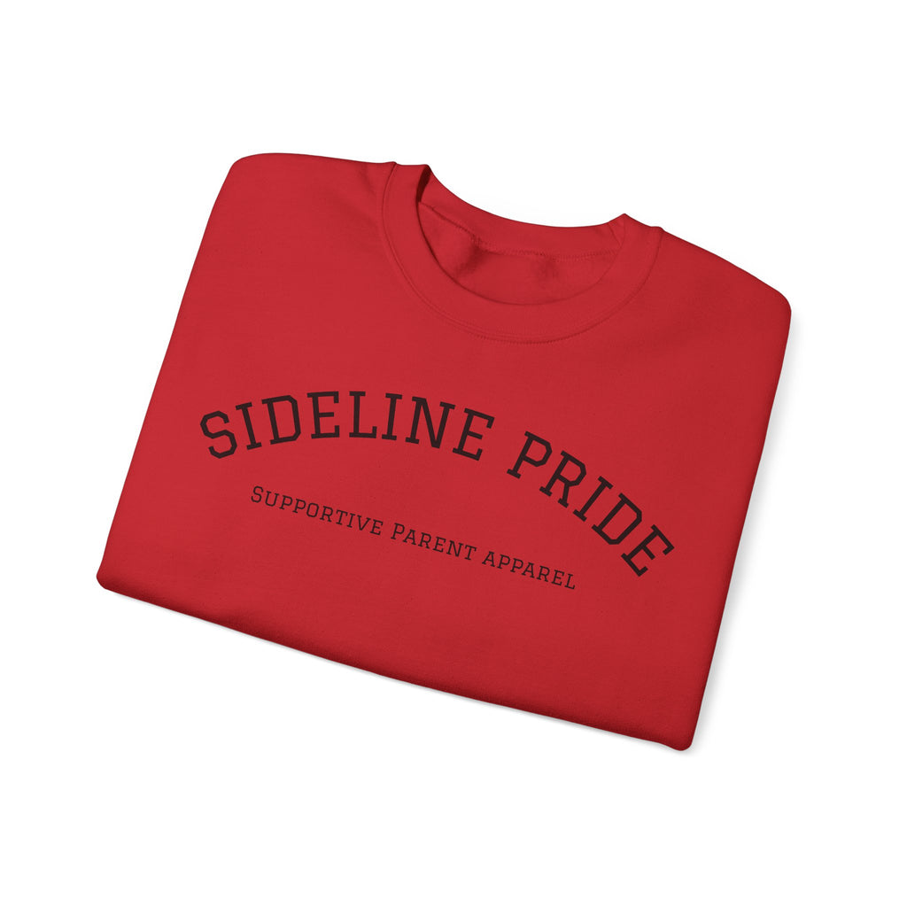 "Sideline Pride" University Style Crewneck – Supportive Parent Apparel